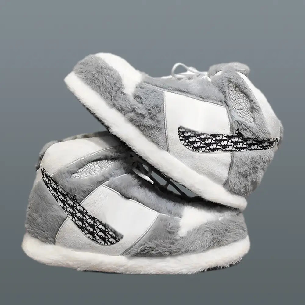 FluffyKicks Sneaker Slippers