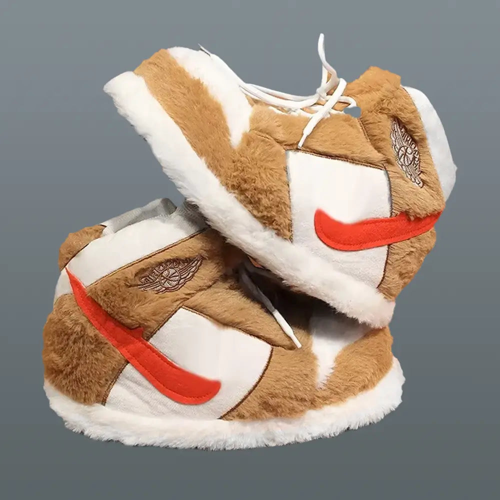 FluffyKicks Sneaker Slippers